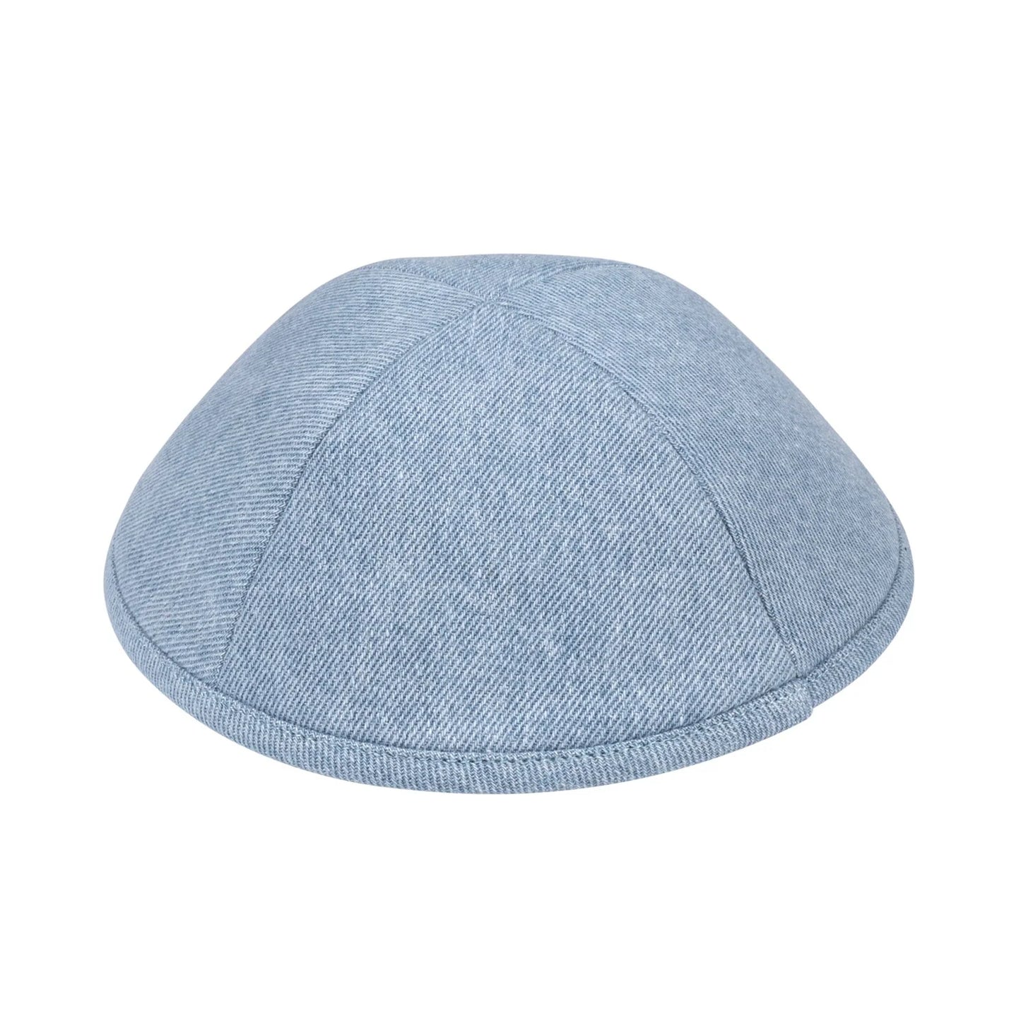 IKIPPAH YARMULKE EN DENIM BLEU CLAIR