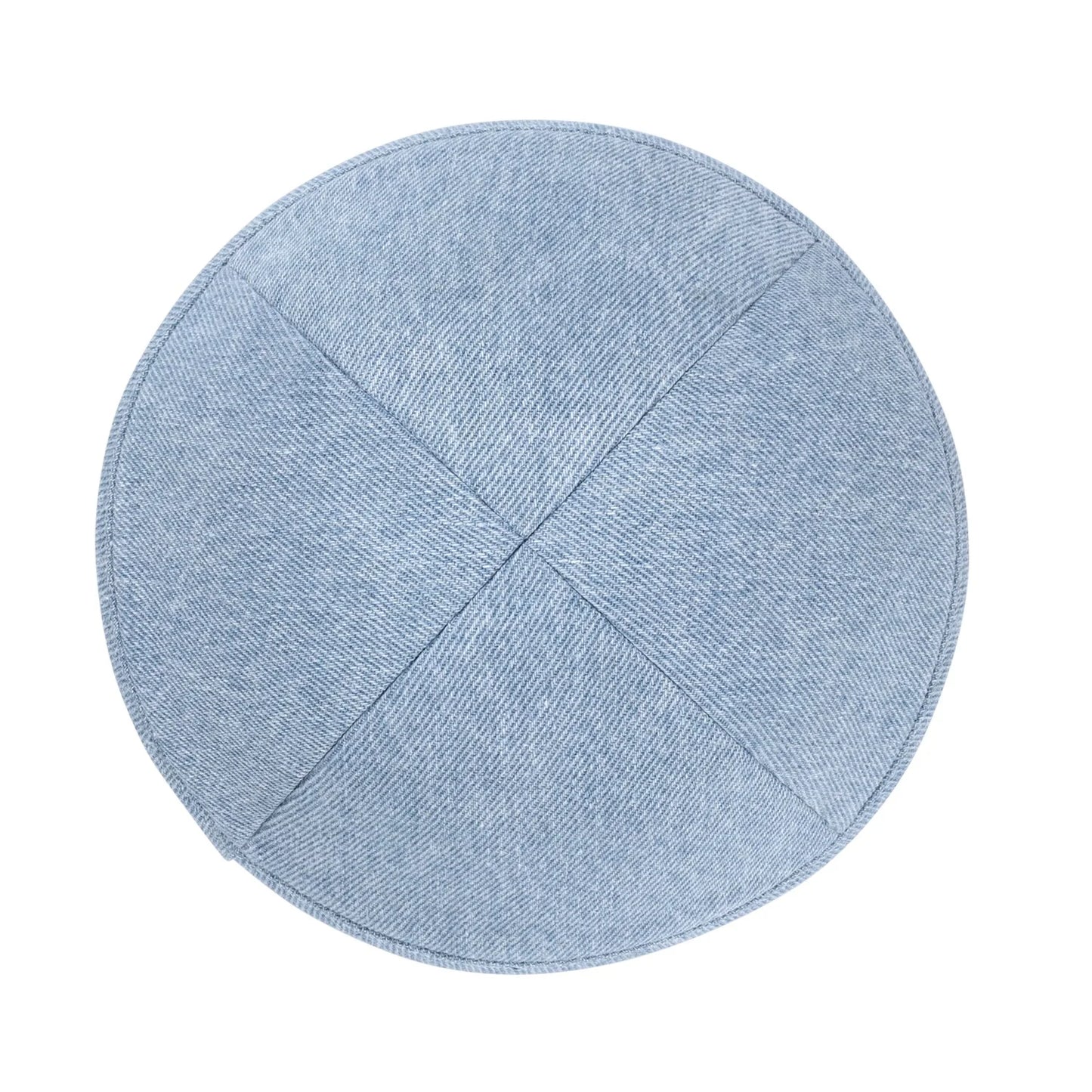 IKIPPAH YARMULKE EN DENIM BLEU CLAIR