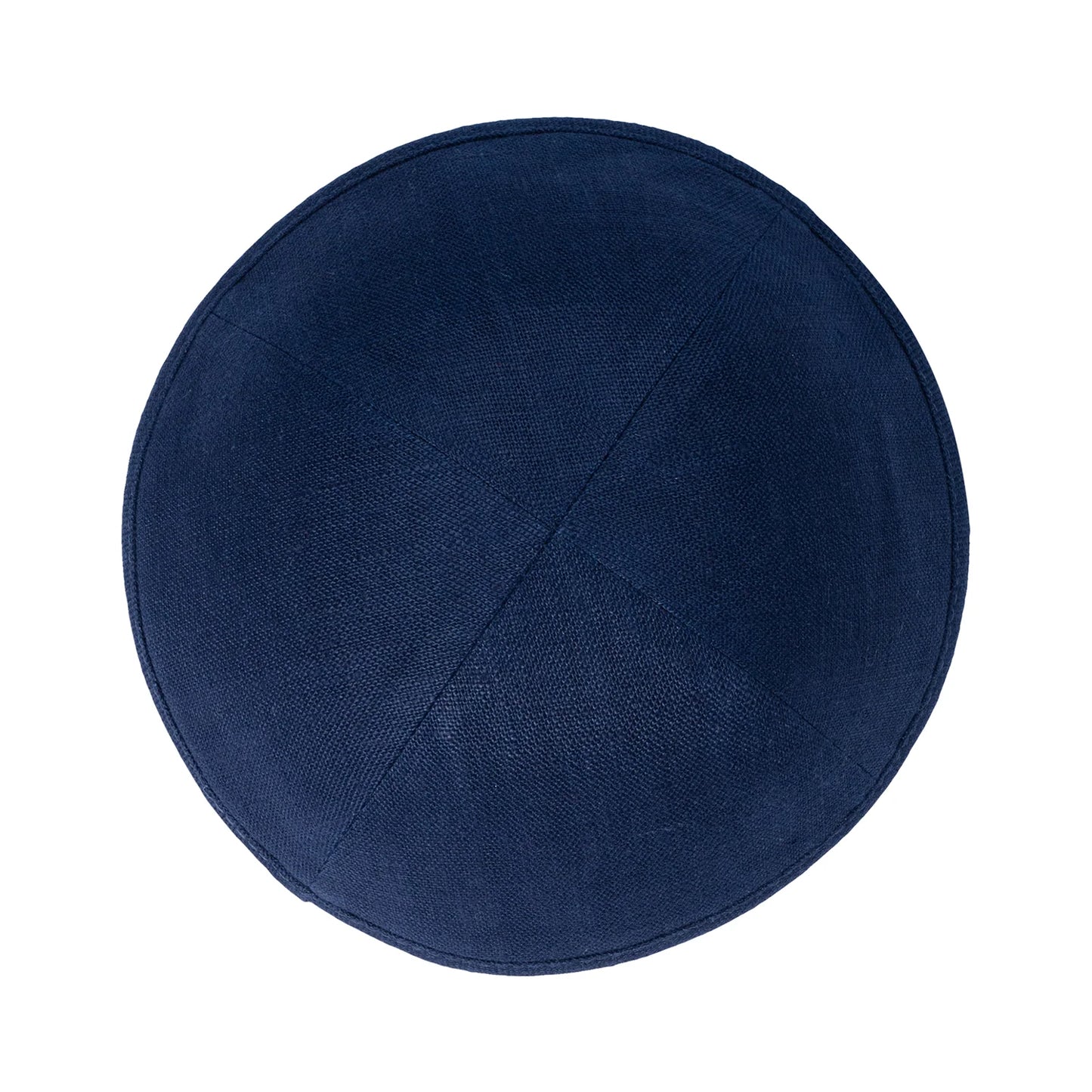 IKIPPAH NAVY LINEN YARMULKE