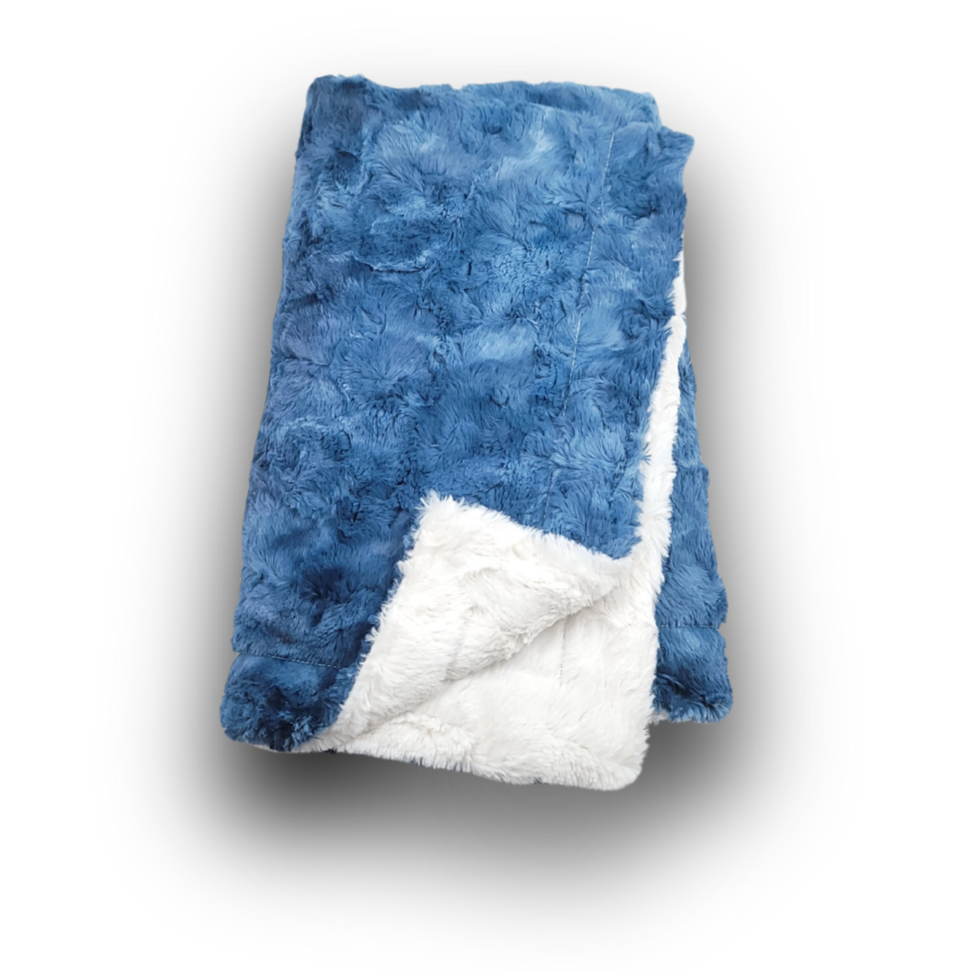 Lullabee Galaxy Sapphire Minky Blanket