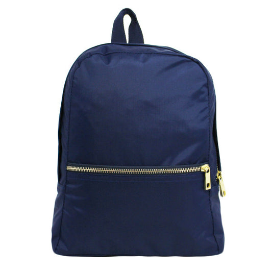 MINT Navy Nylon Brass Backpack