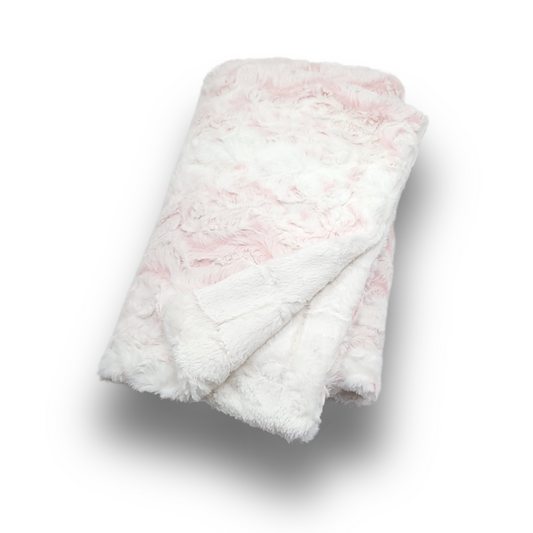 Lullabee Rose Owl Cream Minky Blanket