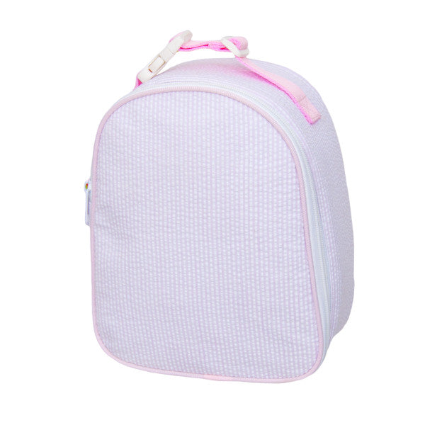 MINT Pink Seersucker Gumdrop Lunchbox