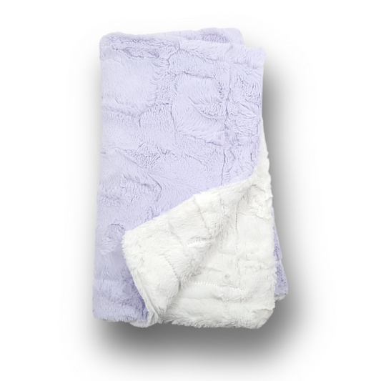 Lullabee Twinkle Mauve Minky Blanket