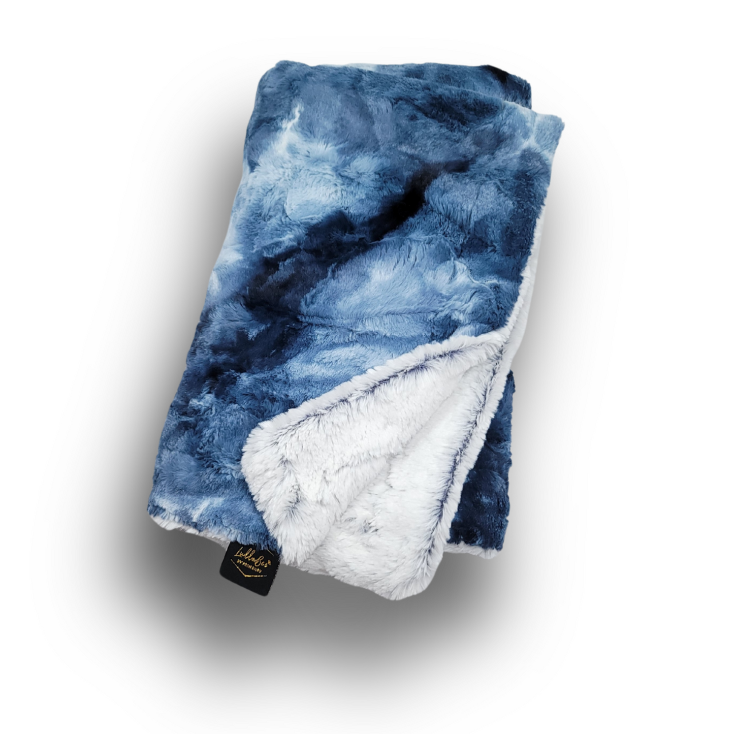 Lullabee Blueberry Mist Ultra Plush Minky Blanket