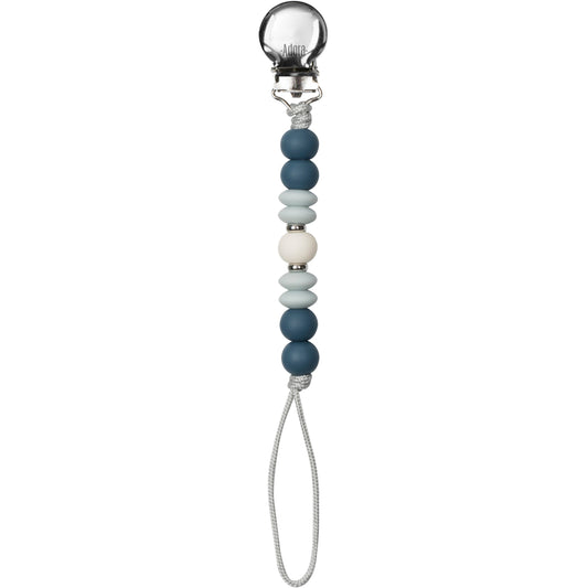 Adora Denim Sky Pacifier Clip