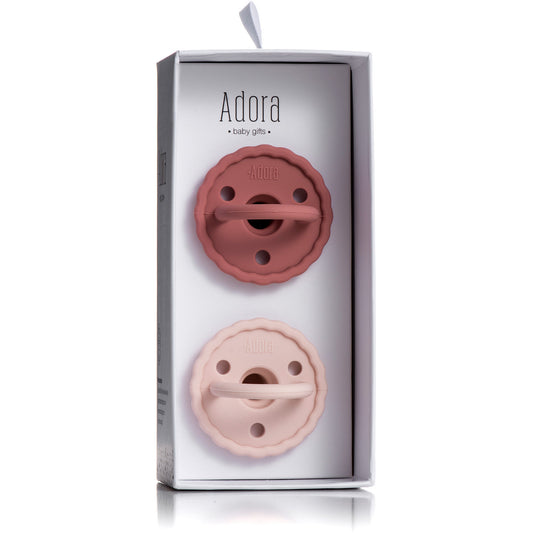 Adora Scalloped-Rosewood-Blush